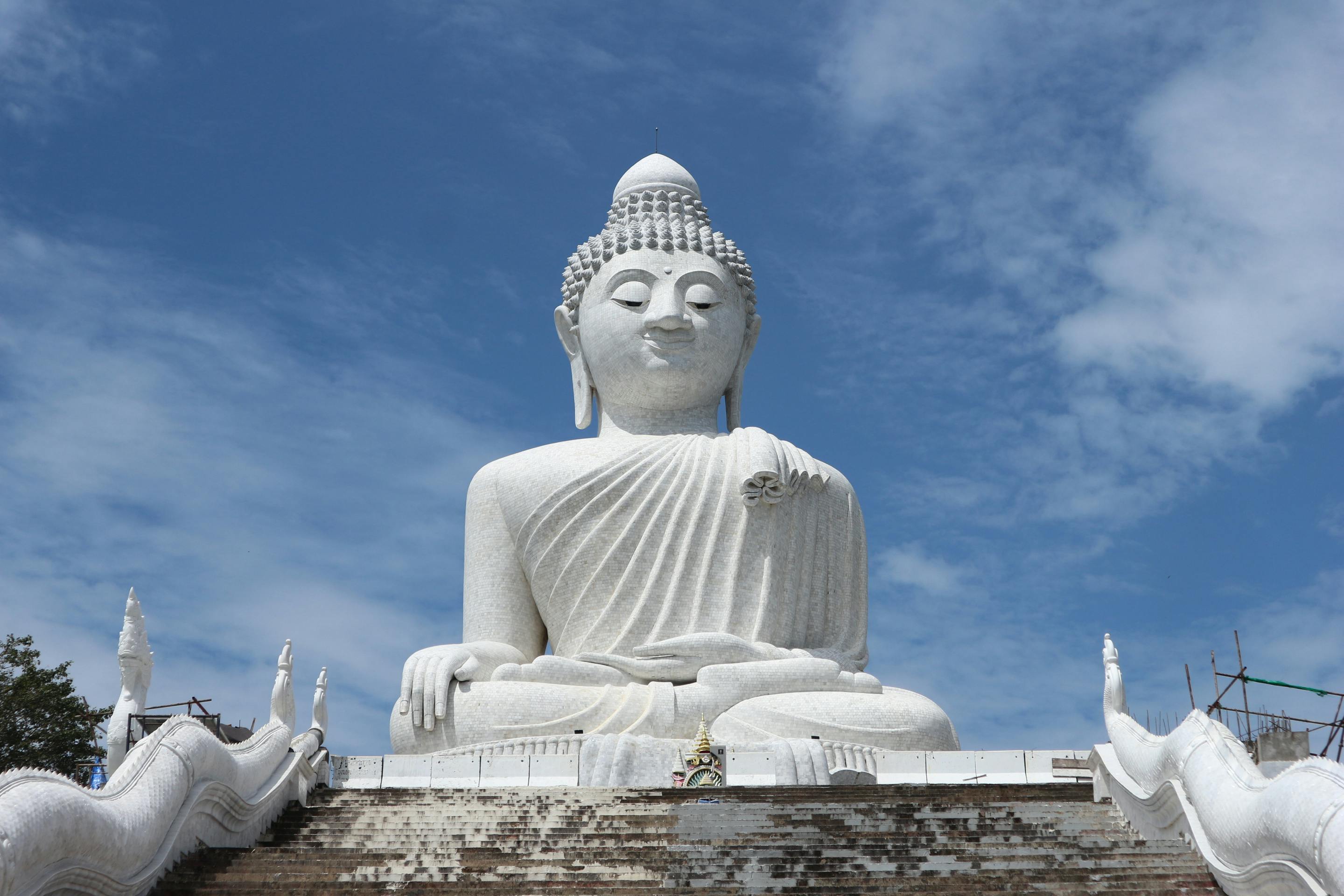 Phuket turquoise bay and limestone karsts